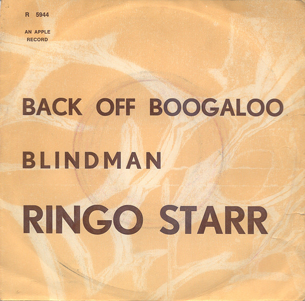 Ringo Starr - Back Off Boogaloo | Apple Records (R 5944) - main