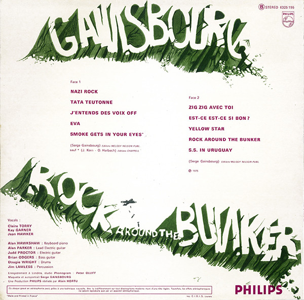 Serge Gainsbourg - Rock Around The Bunker | Philips (6325 195) - 2 Serge Gainsbourg - Rock Around The Bunker | Philips (6325 195) - 2