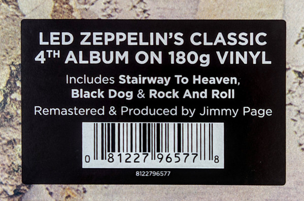 Led Zeppelin - Untitled | Atlantic (8122-79657-7) - main