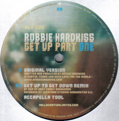 Robbie Hardkiss - Get Up (Part One) | Hallucination Limited (HLT-008)
