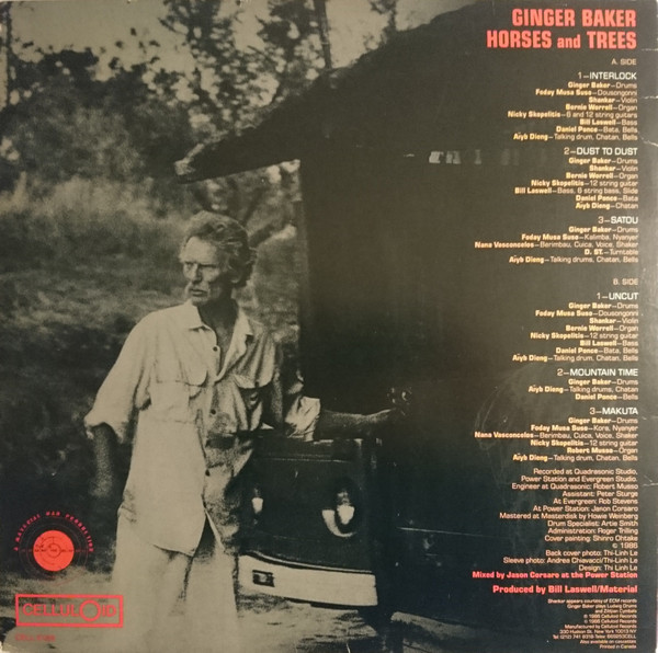 Ginger Baker - Horses & Trees | Celluloid (CELL 6126) - 2