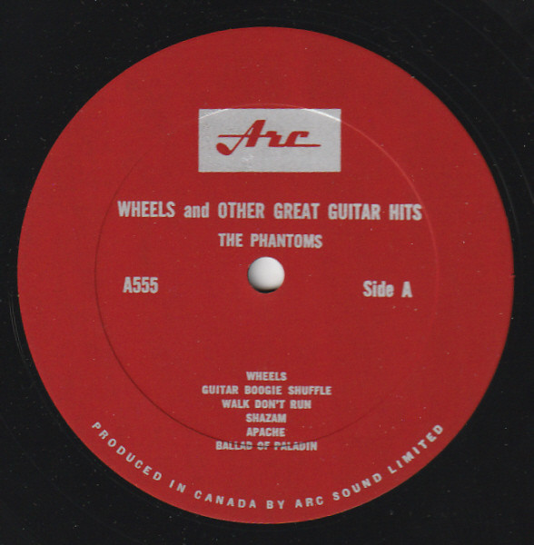 The Phantoms - Wheels And Other Great Guitar Hits | Arc Records (A555) - 3 The Phantoms - Wheels And Other Great Guitar Hits | Arc Records (A555) - 3
