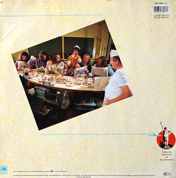 Supertramp - Breakfast In America | A&M Records (393 708-1) - 2