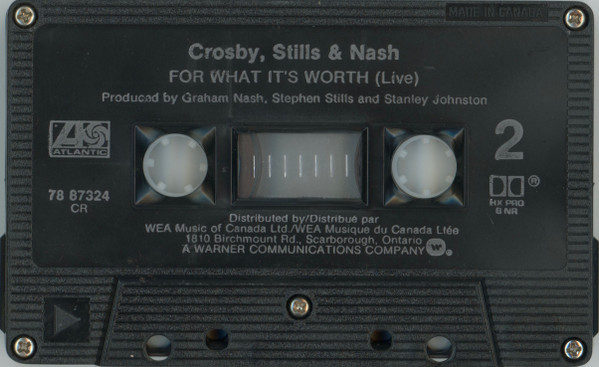 Crosby, Stills & Nash - Chippin' Away | Atlantic (78 87324) - 4