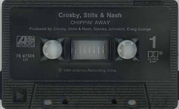 Crosby, Stills & Nash - Chippin' Away | Atlantic (78 87324) - 3