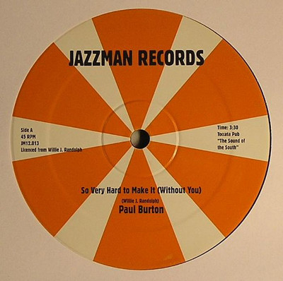 Paul Burton - So Very Hard To Make It (Without You) | Jazzman (JM12.013)