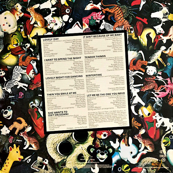 Bill Withers - Menagerie | CBS (CBS 32694) - 2
