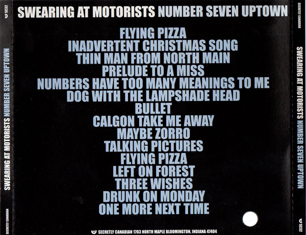Swearing At Motorists - Number Seven Uptown | Secretly Canadian (SC32) - 3