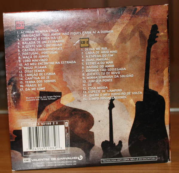 Jorge Palma - No Tempo Dos Assassinos | EMI (7243 5 42188 2 8) - 3 Jorge Palma - No Tempo Dos Assassinos | EMI (7243 5 42188 2 8) - 3