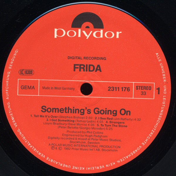 Frida - Something's Going On | Polydor (2311 176) - 3 Frida - Something's Going On | Polydor (2311 176) - 3