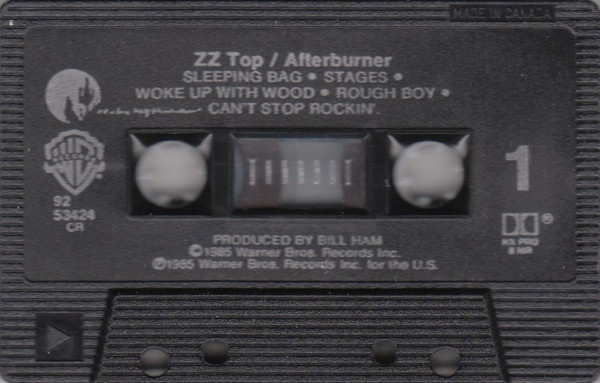 ZZ Top - Afterburner | Warner Bros. Records (92 53424) - 3 ZZ Top - Afterburner | Warner Bros. Records (92 53424) - 3