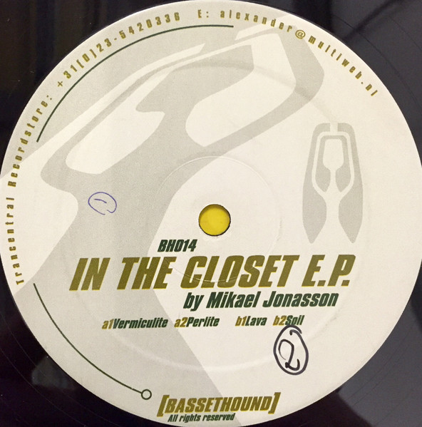 Mikael Jonasson - In The Closet E.P. | Bassethound Records (BH014) - main