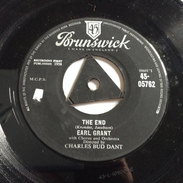 Earl Grant - The End | Brunswick (45-05762)