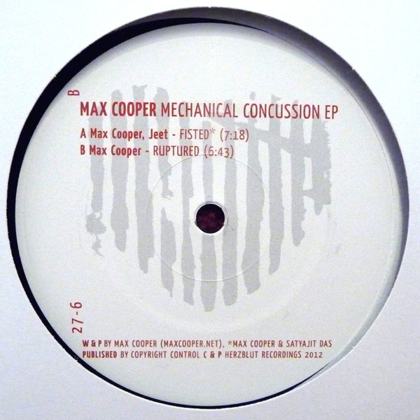 Max Cooper - Mechanical Concussion EP | Herzblut Recordings (27-6)