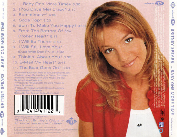 Britney Spears - ...Baby One More Time | Jive (01241-44112-2) - 3 Britney Spears - ...Baby One More Time | Jive (01241-44112-2) - 3