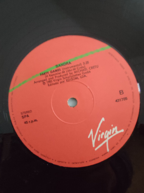 Sandra - (I'll Never Be) Maria Magdalena | Virgin (431705) - 4