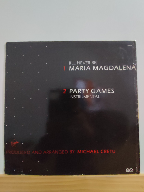 Sandra - (I'll Never Be) Maria Magdalena | Virgin (431705) - 2
