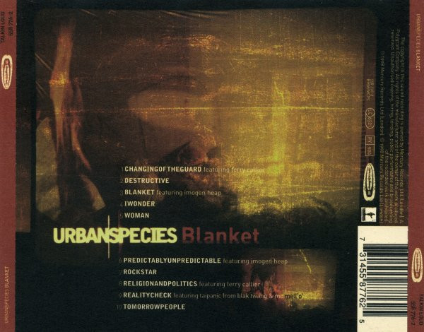 Urban Species - Blanket | Talkin' Loud (558 776-2) - 2