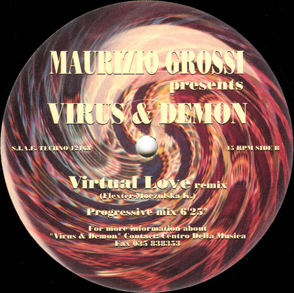 Maurizio Grossi Presents Virus & Demon - Virtual Love (Remix) | Technology (TECHNO 12168) - 4