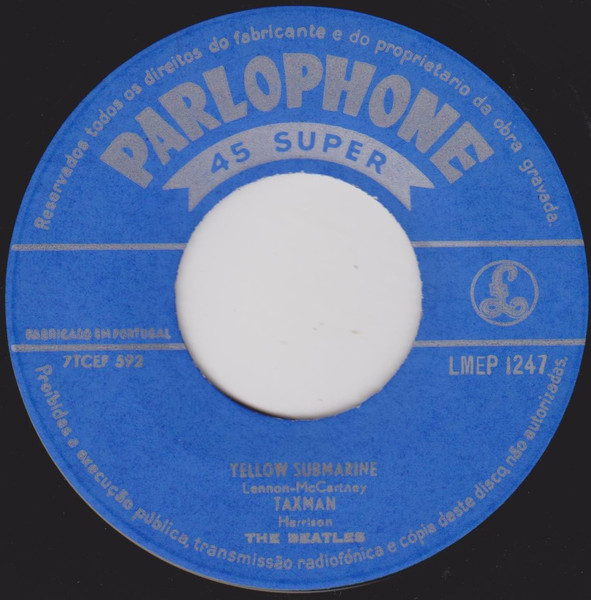The Beatles - Yellow Submarine | Parlophone (LMEP 1247) - 3