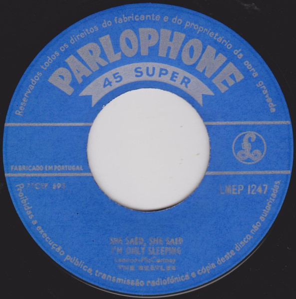 The Beatles - Yellow Submarine | Parlophone (LMEP 1247) - 4