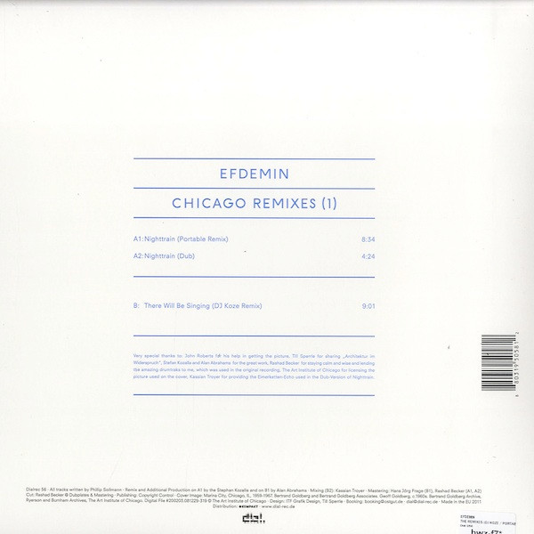 Efdemin - Chicago Remixes (1) | Dial (dialrec 56) - 2 Efdemin - Chicago Remixes (1) | Dial (dialrec 56) - 2