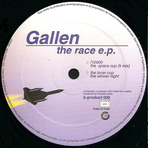 Gallen - The Race E.P. | B-Product (b-product 009)