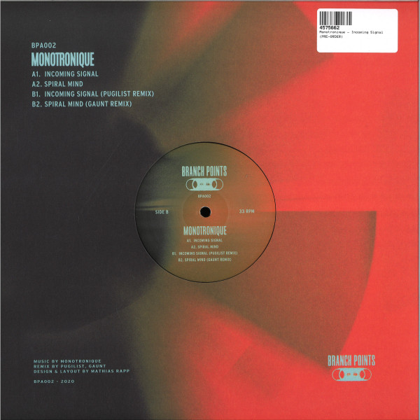 Monotronique - Incoming Signal | Branch Points (BPA002) - 3