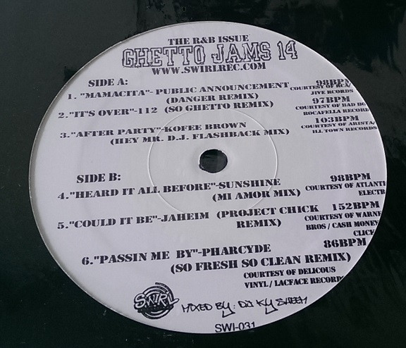 Various - Ghetto Jams 14 | Swirl Records (SWI-031) - main Various - Ghetto Jams 14 | Swirl Records (SWI-031) - main