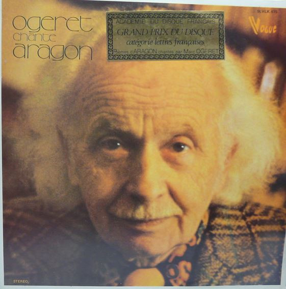 Marc Ogeret - Ogeret Chante Aragon | Vogue (SLVLX 675)