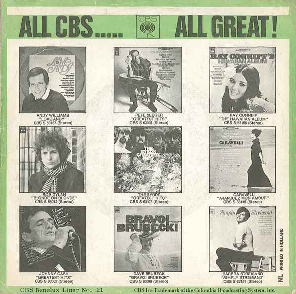 The Tremeloes - My Little Lady | CBS (3680) - 2
