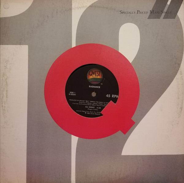 Radiance - All Night | Qwest Records (0-20341) - 2