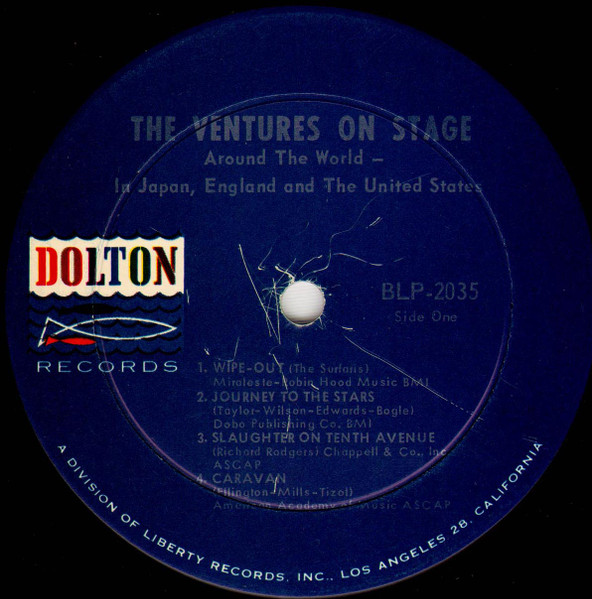The Ventures - On Stage | Dolton Records (BLP-2035) - 3 The Ventures - On Stage | Dolton Records (BLP-2035) - 3
