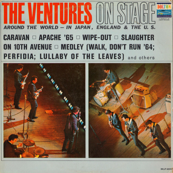 The Ventures - On Stage | Dolton Records (BLP-2035) - main The Ventures - On Stage | Dolton Records (BLP-2035) - main