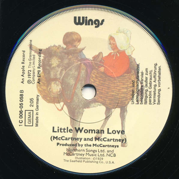 Wings - Mary Had A Little Lamb | Apple Records (1C 006-05 058) - 4 Wings - Mary Had A Little Lamb | Apple Records (1C 006-05 058) - 4