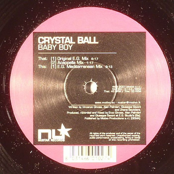 Crystal Ball - Baby Boy | Nustar Records (NU 024)