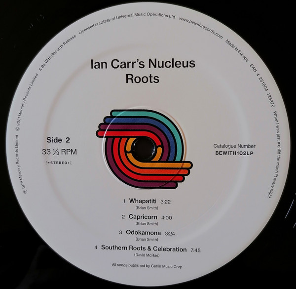 Nucleus - Roots | Be With Records (BEWITH102LP) - 3 Nucleus - Roots | Be With Records (BEWITH102LP) - 3