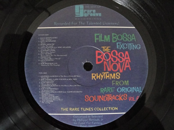 Various - The Bossa Nova Exciting Jazz Samba Rhythms - Film Bossa Vol. 6 | Rare Groove Recordings (RG 2011 LP) - 3 Various - The Bossa Nova Exciting Jazz Samba Rhythms - Film Bossa Vol. 6 | Rare Groove Recordings (RG 2011 LP) - 3