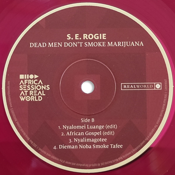 S. E. Rogie - Dead Men Don't Smoke Marijuana | Real World Records (LPRW46AFS) - 4 S. E. Rogie - Dead Men Don't Smoke Marijuana | Real World Records (LPRW46AFS) - 4
