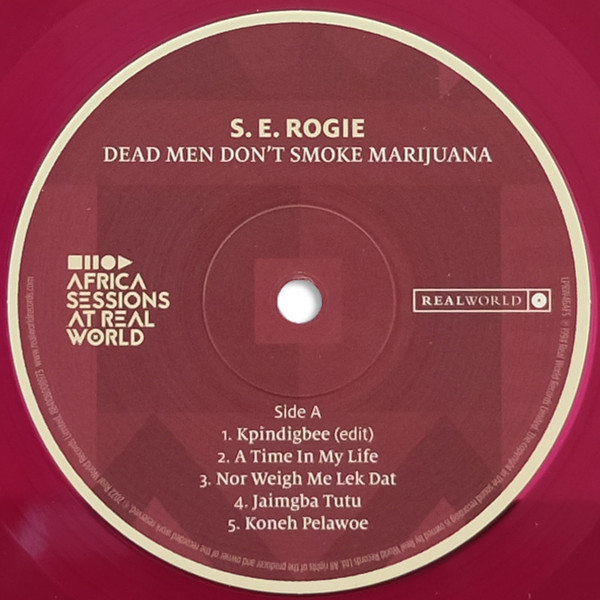 S. E. Rogie - Dead Men Don't Smoke Marijuana | Real World Records (LPRW46AFS) - 3 S. E. Rogie - Dead Men Don't Smoke Marijuana | Real World Records (LPRW46AFS) - 3