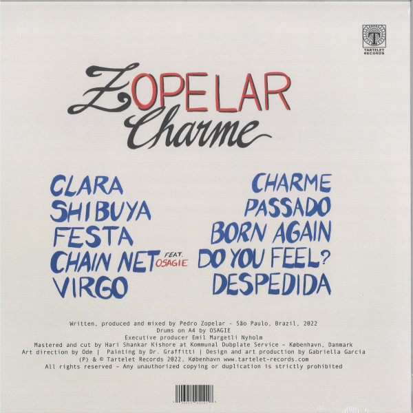 Zopelar - Charme | Tartelet Records (TARTALB018) - main