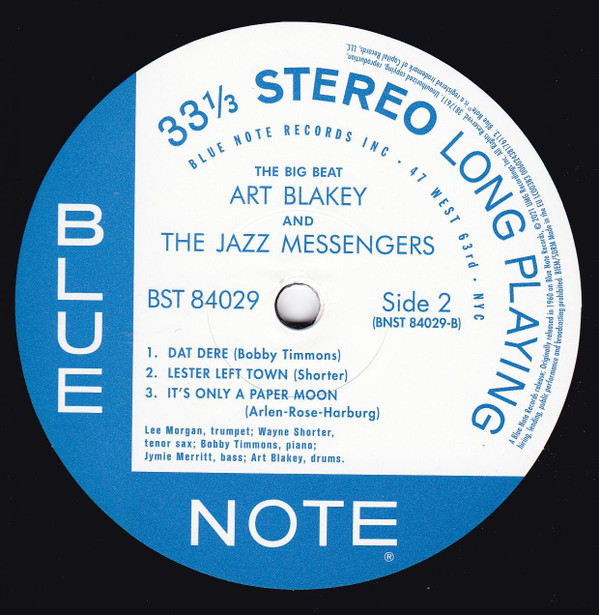 Art Blakey & The Jazz Messengers - The Big Beat | Blue Note (3817611) - 4