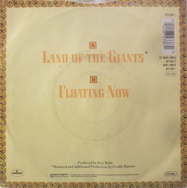 Al Corley - Land Of The Giants | Mercury (872 338-7) - 2