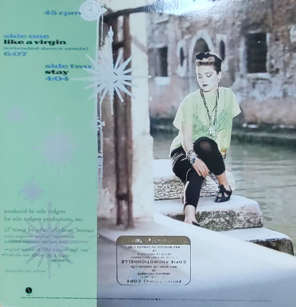 Madonna - Like A Virgin (White Promo Copy) | Sire (92 02390) - 2 Madonna - Like A Virgin (White Promo Copy) | Sire (92 02390) - 2