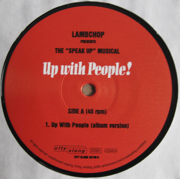 Lambchop - The "Speak Up" Musical - Up With People! | City Slang (20159-6) - 3 Lambchop - The "Speak Up" Musical - Up With People! | City Slang (20159-6) - 3