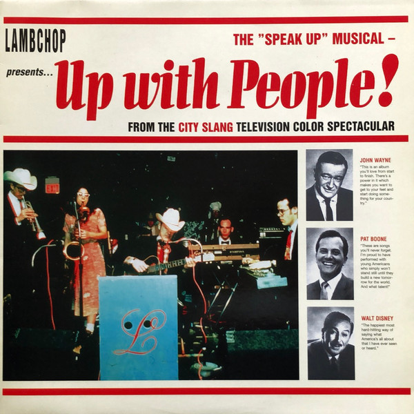 Lambchop - The "Speak Up" Musical - Up With People! | City Slang (20159-6)