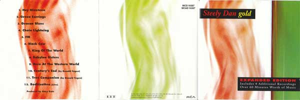 Steely Dan - Gold (Expanded Edition) | MCA Records (MCD 10387) - 3