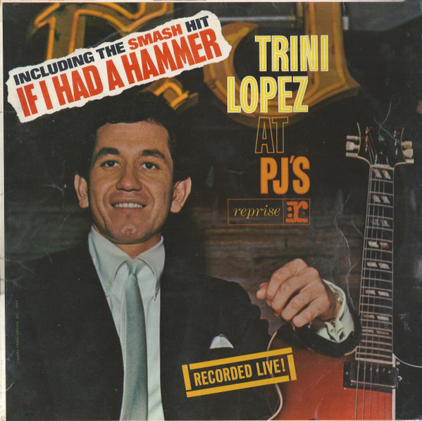 Trini Lopez - Trini Lopez At PJ's | Reprise Records (R 6093)