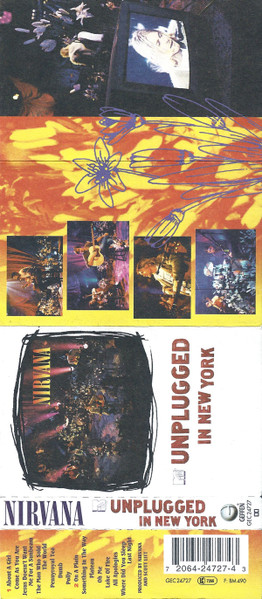 Nirvana - MTV Unplugged In New York | Geffen Records (GEC 24727) - 2