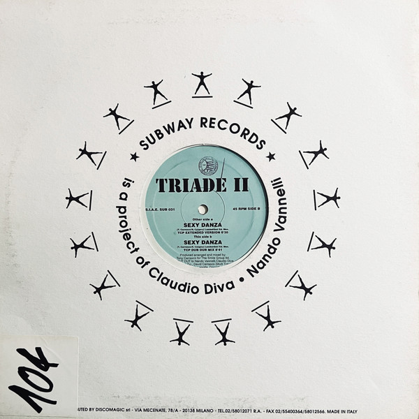 Triade - II | Subway Records (SUB 031) - 3 Triade - II | Subway Records (SUB 031) - 3